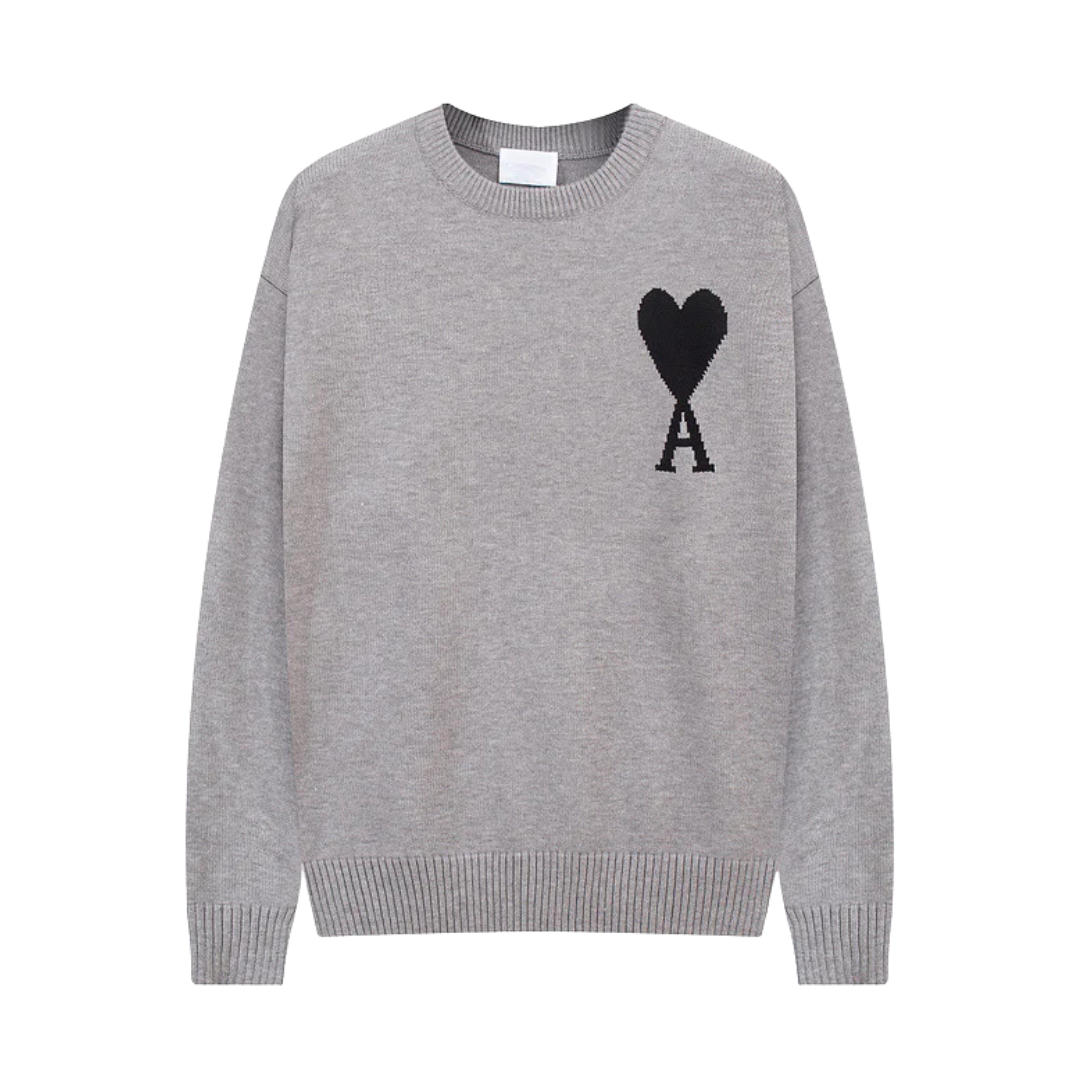 HEART KNIT SWEATER