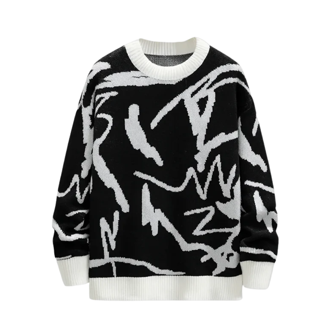 TRACE KNIT SWEATER