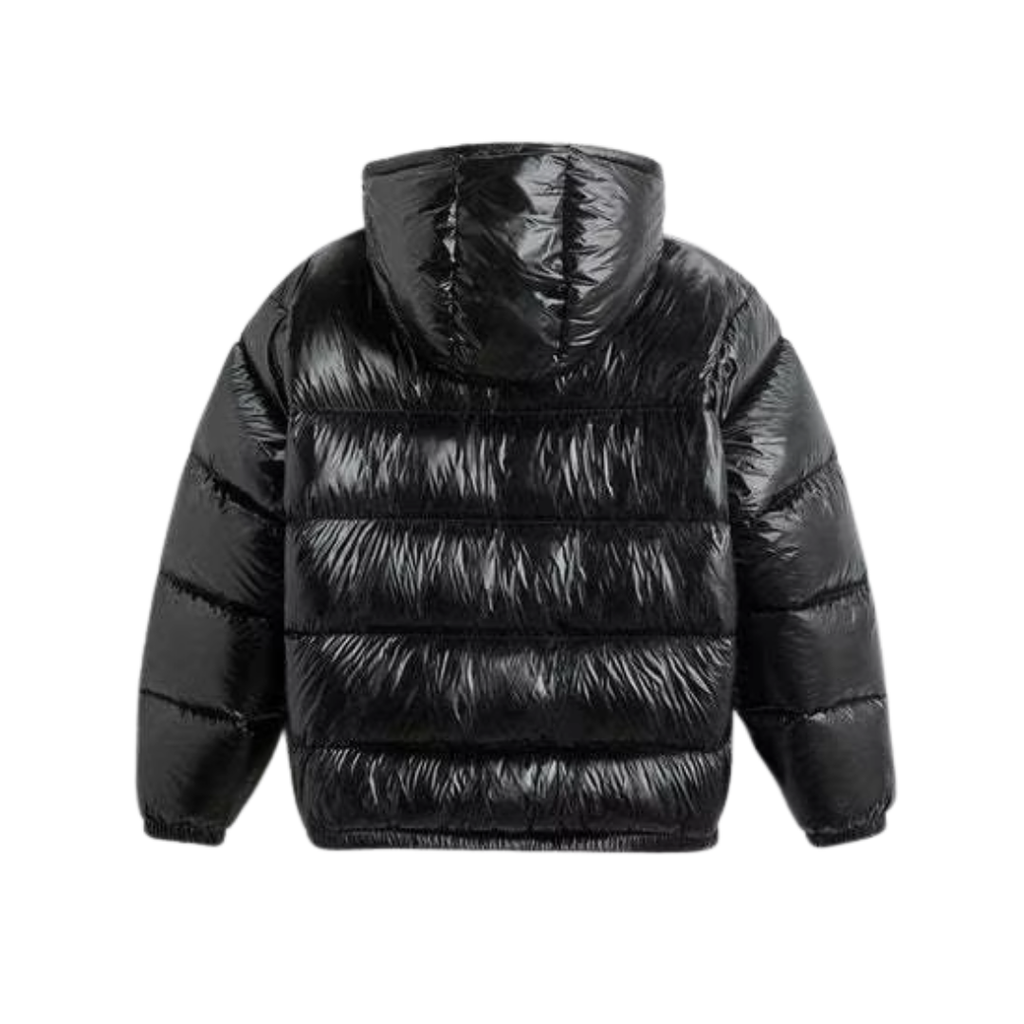 GLOSSY PUFFER JACKET