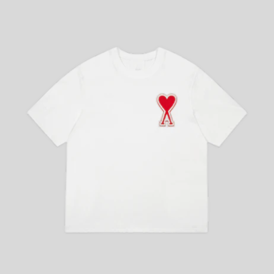 AMI RED HEART T-SHIRT